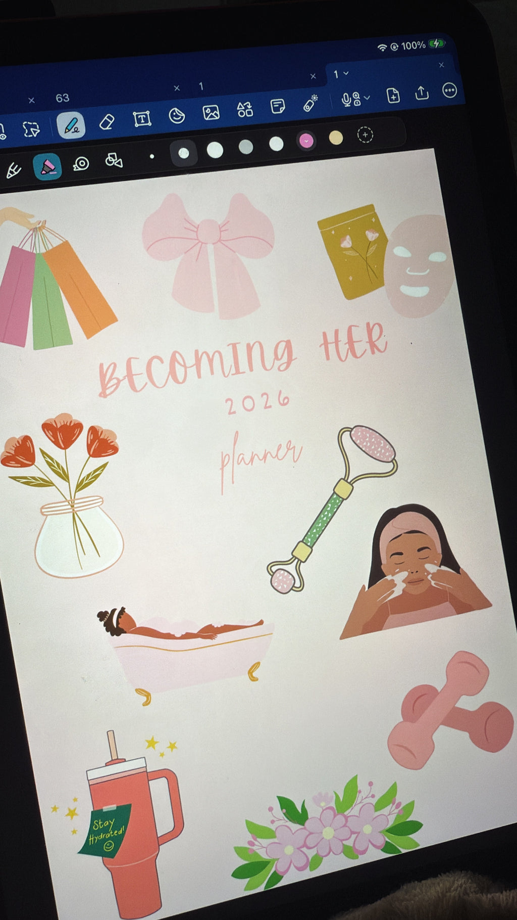 The Becoming her planner