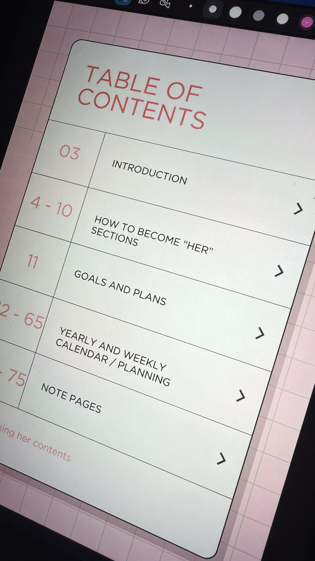 The Becoming her planner