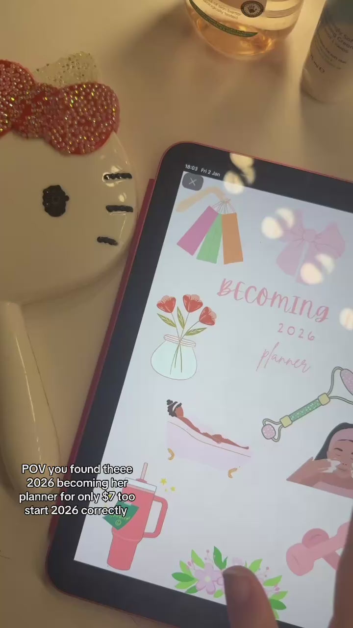 The Becoming her planner